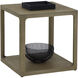 Doncaster 22 X 22 inch Smoke Grey Side Table